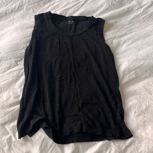 Madewell black tank top